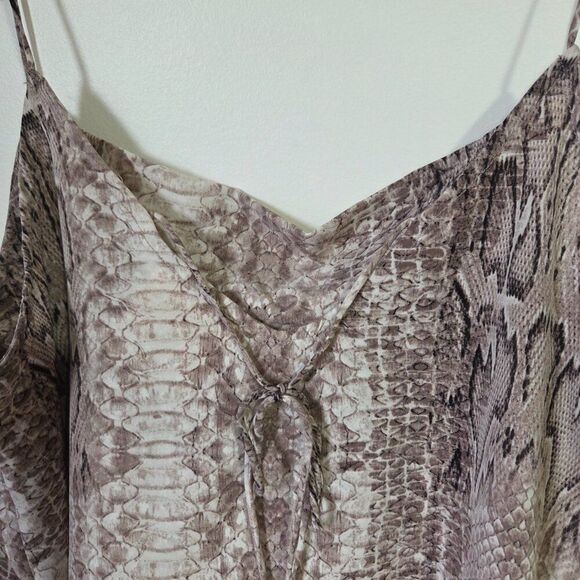 NWT FANTASTIC FAWN SNAKE PRINT TANK TOP SIZE LARGE - Picture 5 of 15